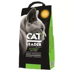 Супер-впитывающий наполнитель Кэт Лидер (CAT LEADER) из WILD NATURE в кошачий туалет, 10 кг (801359)