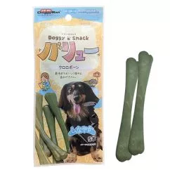 Лакомство DoggyMan Green Dental Bone ДОГГИМИН КИСТЬ ДЛЯ ЧИЩЕНИЯ ЗУБОВ жевательные для собак , 0.032 кг, 5 шт. в пакете (81981)