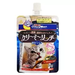 Ласощі CattyMan Вершкове пюре з молоком (Creamy Milk) рідкі для котів , 0.07 кг (82206)