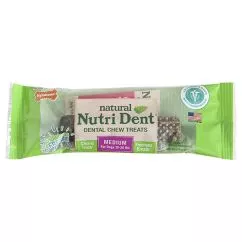 Лакомство Nylabone NUTRI DENT NATURAL CHICKEN, для чистки зубов собак , M (84439)