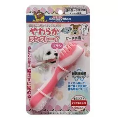 Іграшка DoggyMan Toothbrush Semi-soft Dental ДОГГІМЕН ЗУБНА ЩІТКА жувальна для собак (85799)