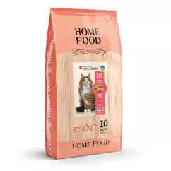 Сухой корм Home Food Cat Adult вывод шерсти из желудка «Hairball Control» 10кг (3058100)