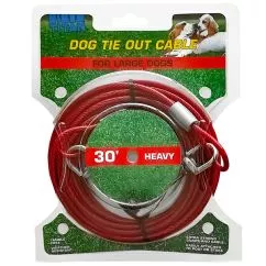 Суперпрочный кабель Coastal Titan Heavy Cable для привязки собак, 9 м (89061_HVY30)