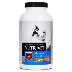 Комплекс Nutri-Vet МУЛЬТИ-ВИТ (Multi-Vite) витаминов и минералов для собак, 180 табл (93529)