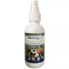 Спрей Microcyn Микроцин WOUND&SKIN для ухода за ранами и кожей для всех животных, 0.12 л (992837)