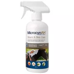 Спрей Microcyn Микроцин WOUND&SKIN для ухода за ранами и кожей для всех животных, 0.5 л (992844)
