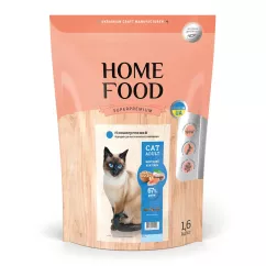 Сухой корм Home Food Cat Adult «Морской коктейль» для стерилизованных 1,6кг (3068016)