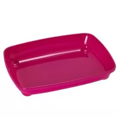 Moderna МОДЕРНА АРИСТ-О-ТРЭЙ туалет для котят , 27,9х37х6,2 см., Яскраво-рожевий см.