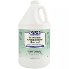 Шампунь Davis Maximum Chlorhexidine Shampoo ДЭВИС МАКСИМУМ ХЛОРГЭКСИДИН с 4% хлоргексидином для собак, 3.8 л (CH4SG)