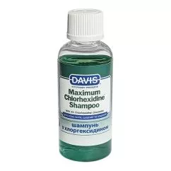Шампунь Davis Maximum Chlorhexidine Shampoo ДЕВІС МАКСИМУМ ХЛОРГЕКСИДИН з 4% хлоргексидином для собак , 0.05 л (CH4SR50)