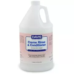 Ополаскиватель и кондиционер Davis Creme Rinse & Conditioner ДЭВИС КРЕМ РИНЗ с коллагеном для собак, , 3.8 л (CRG)