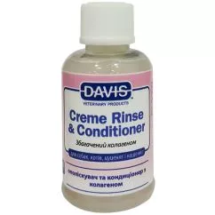 Ополіскувач та кондиціонер Davis Creme Rinse & Conditioner ДЕВІС КРЕМ РІНЗ з колагеном для собак, , 0.05 л (CRR50)