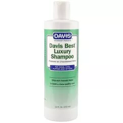 Шампунь Davis Best Luxury Shampoo Девіс БЕСТ ЛАКШЕРІ для блиску вовни у собак і котів, концентрат , 0.355 л (DBS12)