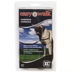 Антирывок шлейка Premier ЛЕГКАЯ ПРОГУЛКА (Easy Walk) для собак, XL, Черный (EW_H_XL_BK_17)