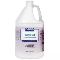 Засіб Davis Fluff Out Девіс ФЛАФ АУТ для укладання вовни собак і котів, спрей , 3.8 л (FOG)