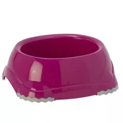 Миска Moderna СМАРТІ пластикова для собак та котів №1 , Яскраво-рожевий л, d-12 см, 0.35 л (H101328)