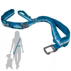 Слинг Kurgo Sling Thing КУРГО СВОБОДНЫЕ РУКИ через плечо для выгула собак , Блакитний (K01964)