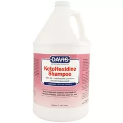 Шампунь Davis KetoHexidine Shampoo ДЭВИС КЕТОГЕКСИДИН с 2% хлоргексидином и 1% кетоконазолом для собак, 3.8 л (KHSG)