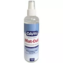 Средство Davis Mat-Out Девис МЕТ-АУТ против колтунов для собак и кошек, спрей, 0.2 л (MOR200)