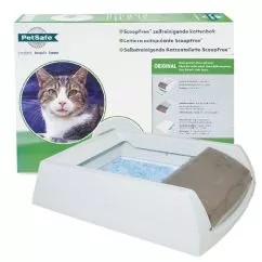 Автоматичний туалет PetSafe ScoopFree ПЕТСЕЙФ СКУПФРІ для котів, в комплекті силікагелевий наповнювач (PAL19_14657)