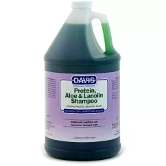 Шампунь Davis Protein & Aloe & Lanolin Shampoo ДЕВІС ПРОТЕЇН АЛОЕ ЛАНОЛІН для собак, котів, концентр , 3.8 л (PALSG)