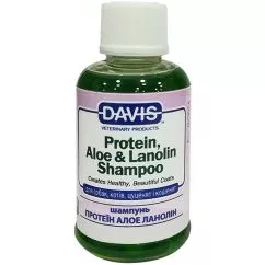 Шампунь Davis Protein & Aloe & Lanolin Shampoo ДЭВИС ПРОТЕИН АЛОЭ ЛАНОЛИН для собак, кошек, концентр, 0.05 л (PALSR50)