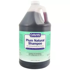 Шампунь Davis Plum Natural Shampoo ДЭВИС НАТУРАЛЬНЫЙ слив с протеинами шелка для собак, кошек, конц, 3.8 л (PNSG)