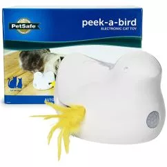 Интерактивная игрушка PetSafe Peek-a-Bird Electronic Cat Toy ПЕТСЕЙФ ПТАШКА для кошек (PTY19-16961)