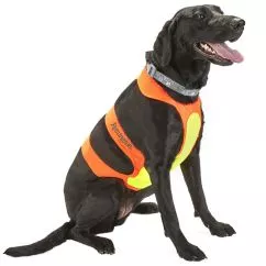 Жилетка Coastal for Hunting Dogs Chest Protector защита для охотничьих собак, Оранжевая, L, для собак 28-39 кг (R1900_LRG)