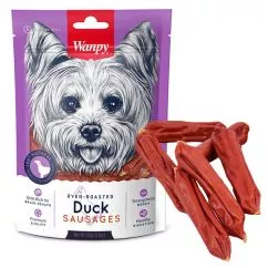 Ласощі Wanpy СОСИСКИ З КАЧКОЮ (Duck Sausages) для собак , 0.1 кг (SA-02H)