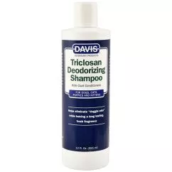 Шампунь Davis Triclosan Deodorizing Shampoo ДЭВИС ТРИКЛОЗАН дезодорирующий с триклозаном для собак, 0.355 л (TDS12)