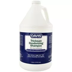 Шампунь Davis Triclosan Deodorizing Shampoo ДЕВІС ТРИКЛОЗАН дезодоруючий з триклозаном для собак, 3.8 л (TDSG)