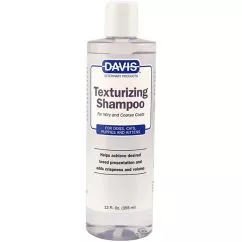 Шампунь Davis Texturizing Shampoo ДЕВІС ТЕКСТУРУЮЧИЙ для жорсткої та об'ємної вовни у собак та котів , 0.355 л (TEXS12)