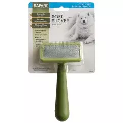Пуходерка Safari Soft м'яка для собак та котів , Medium 8,9х15,9 см (W404)