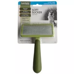 Пуходерка Safari Soft м'яка для собак та котів , Large 11х17 см (W406)