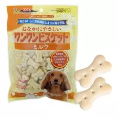 Печиво DoggyMan БІСКВІТ З МОЛОКОМ (Healthy Biscuit Milk) для собак , 0.2 кг (Z0803)