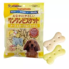 Печенье DoggyMan БЕСКОЛЬ С ЙОГУРТОМ (Healthy Biscuit Yoghourt) для собак , 0.2 кг (Z0804)