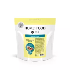 Сухой корм Home Food Dog Adult Medium гипоаллергенный "Форель с рисом" 0,3кг (1028003)
