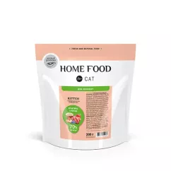 Сухий корм Home Food Kitten для кошенят «Ягнятина з рисом» 0,2кг (3018002)