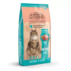 Сухой корм Home Food Cat Adult для стерилизованных «Кролик и клюква» 10кг (3048100)