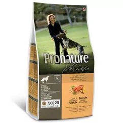 Сухий корм Pronature Holistic (Пронатюр Холистик) з качкою та апельсинами холістик Без Злаків для собак , 2.72кг Пакунок (ПРХСВУА2_72)