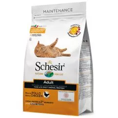 Сухий корм Schesir Cat Adult Chicken ШЕЗИР ДОРОСЛИЙ курка монопротеїновий для котів , 0.4 кг (ШКВК0.4)