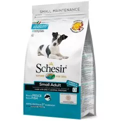 Сухой корм Schesir Dog Small Adult Fish ШЕЗИР ВЗРОСЛЫЙ МАЛЫХ РЫБА монопротеиновый для собак, 0.8 кг (ШСВМР0.8)