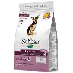 Сухий корм Schesir Dog Toy Adult ШЕЗИР ДОРОСЛИЙ ТІЙ курка монопротеїновий для собак , 0.8 кг (ШСВТК0.8)