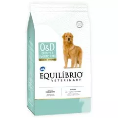 Лікувальний корм Equilibrio Veterinary Dog ОЖЕРІННЯ ДІАБЕТ для собак , 7.5 кг (ЭВСОД7.5)