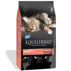 Сухий корм Equilibrio Cat З ЛОСОСЕМ суперпреміум для котів , 0.5 кг (ЭКВЛО0.5)