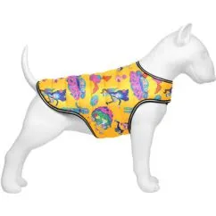 Курточка-накидка для собак WAUDOG Clothes, рисунок "Рик и Морти 3", L, А 41 см, B 58-70 см, С 42-52 см (505-0282)