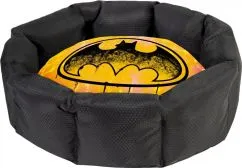 Лежанка для собак WAUDOG Relax "Бэтмен 1", со сменной подушкой, S, Ш 34 см, Дл 45 см, В 17 см (224-0150)