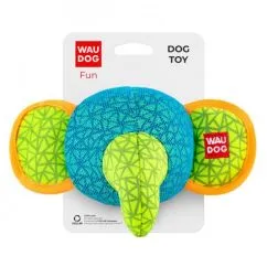 Іграшка для собак WAUDOG Fun, "Слон", 20 x 14 см блакитний (62042)