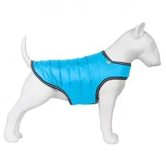 Курточка-накидка для собак AiryVest, M, B 52-62 см, С 37-46 см голубой (15432)